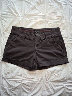 Dear John Faded Black Hampton Comfort Shorts Mid Rise Cuffed Hem Size 29